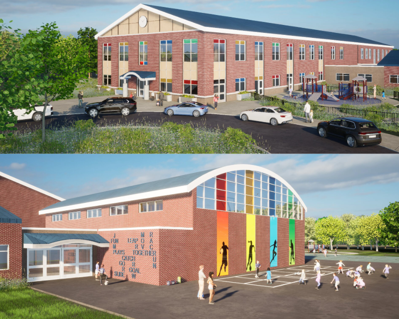 Memorial School rendering