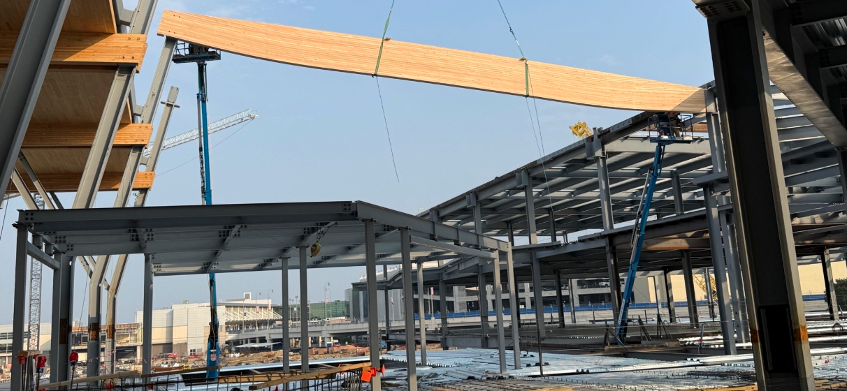 San Antonio Airport Terminal Take Shape with Key Structural Milestone