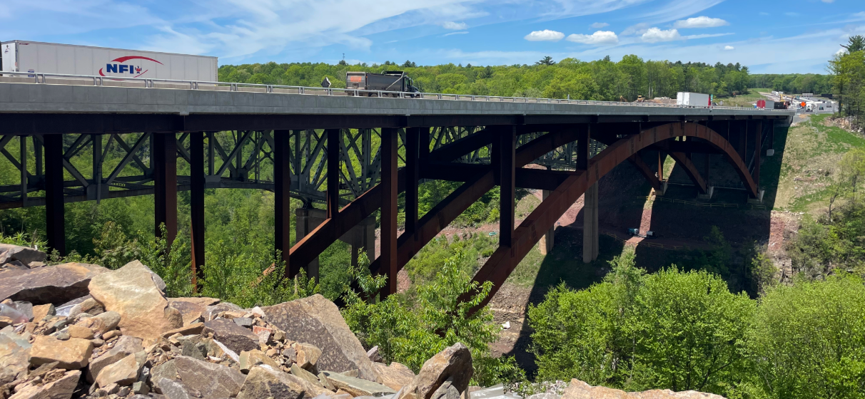 STV Celebrates Opening of $88M Hawk Falls Bridge on Pennsylvania Turnpike