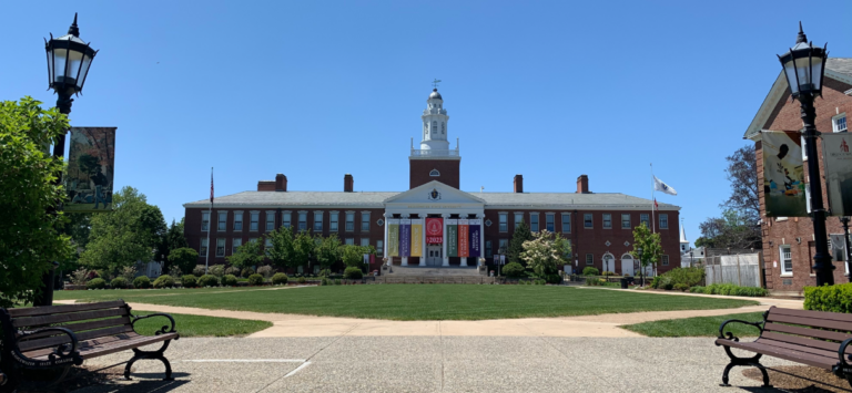campus of Bridgewater State University in Bridgewater, MA