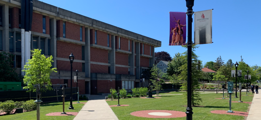 campus of Bridgewater State University in Bridgewater, MA