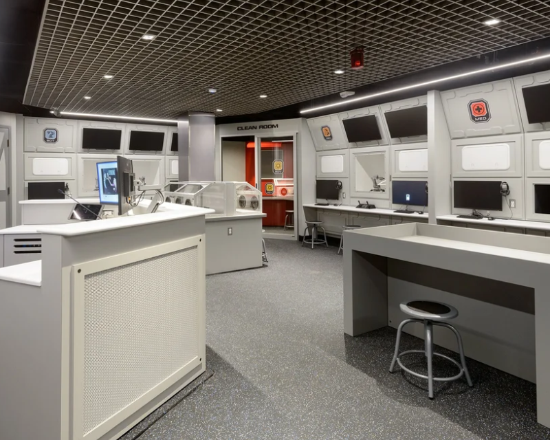 Christa McAuliffe Challenger Center. Photo credit: Gorman Richardson Lewis Architects