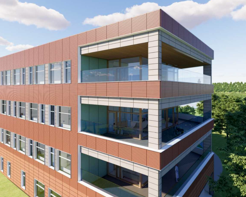 Eleanor Slater Hospital Zambarano Campus, Renderings by Cannon Design