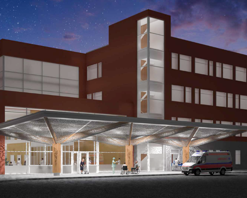 Eleanor Slater Hospital Zambarano Campus, Renderings by Cannon Design