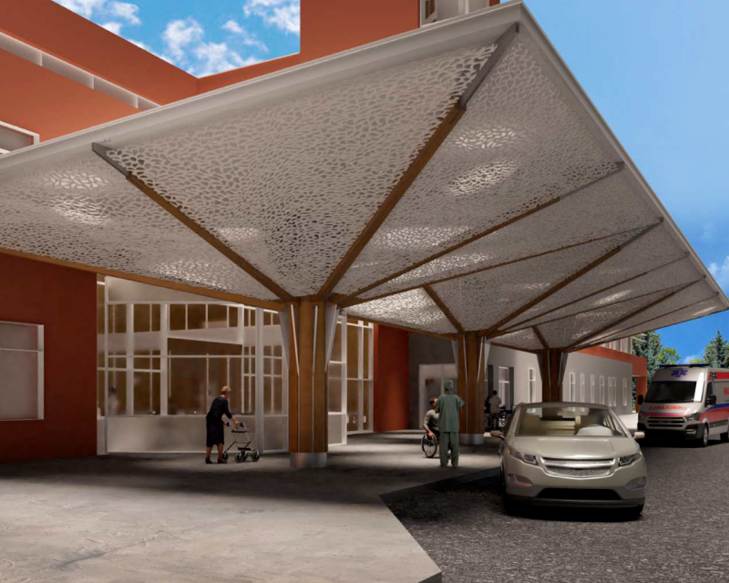 Eleanor Slater Hospital Zambarano Campus, Renderings by Cannon Design