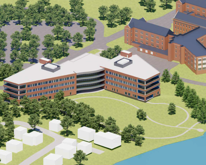 Eleanor Slater Hospital Zambarano Campus, Renderings by Cannon Design