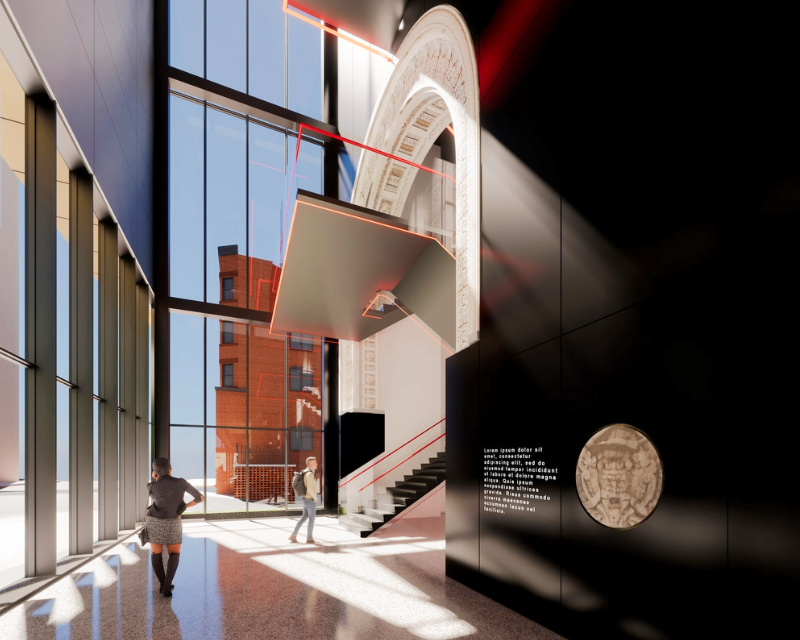 Northeastern University Matthews Arena. Image credit: Perkins and Will.