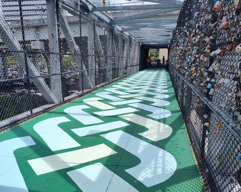 photo of the McCoys Creek Pedestrian Bridge in Jacksonville, FL