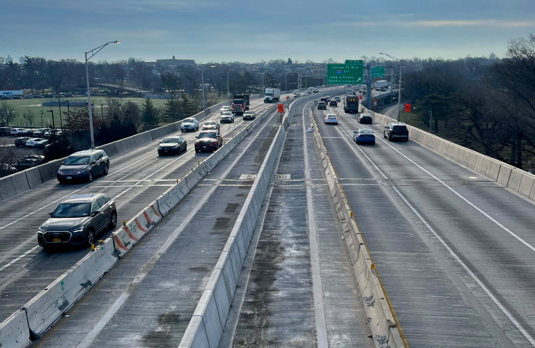 Van Wyck Expressway over the Long Island Expressway