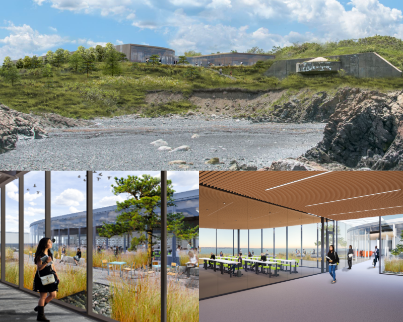 Northeastern University Marine Science Center. Renderings by Payette Architects.