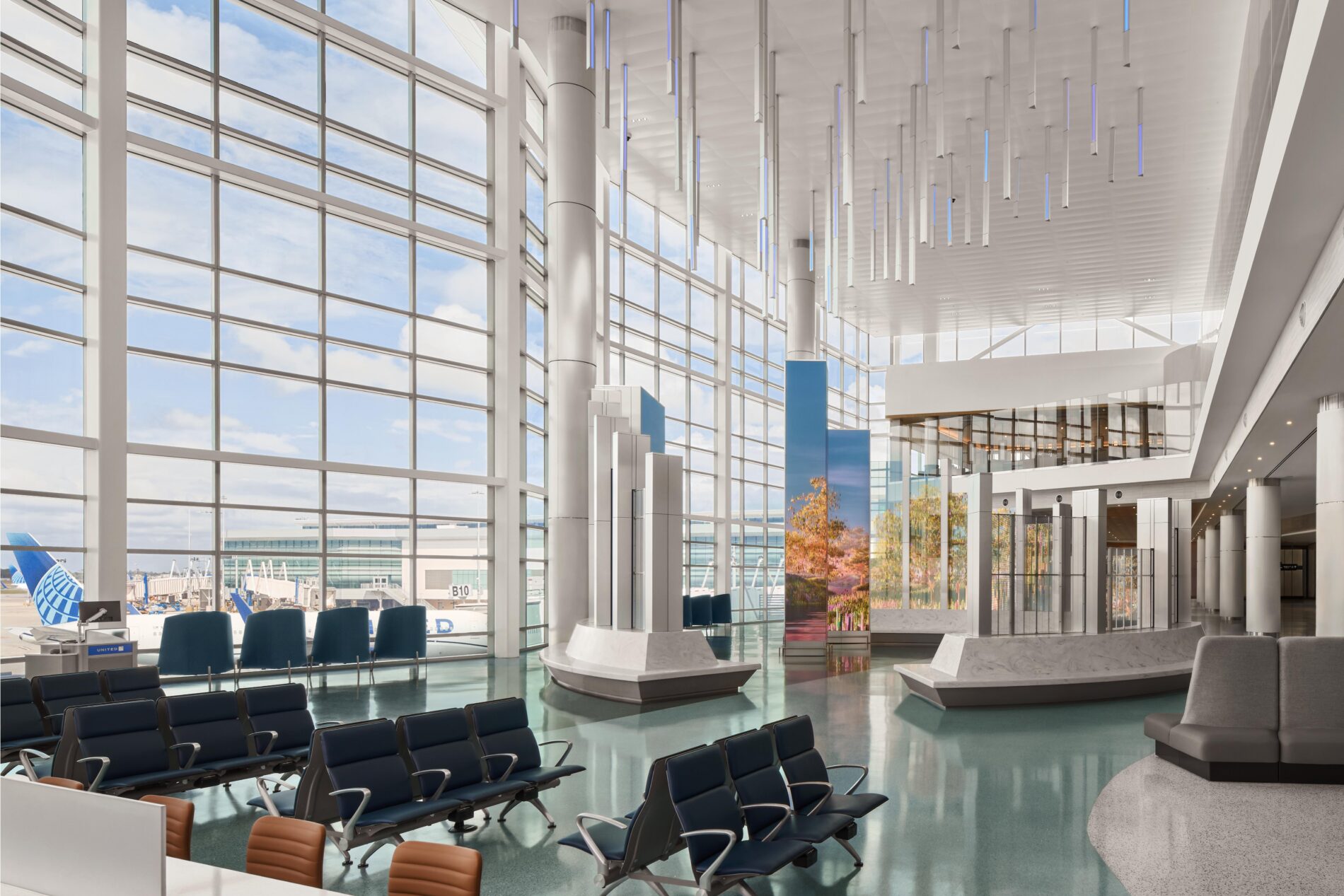 North Terminal Interior at IAH